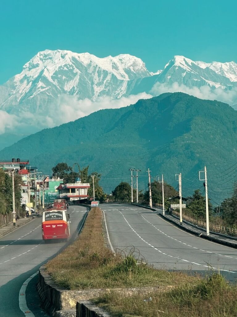 Bhakunde Mamti road construction progress in Kavre Nepal