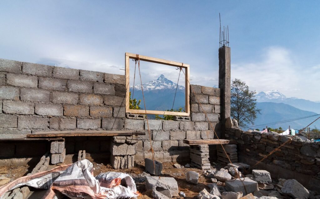 Saljhandi-Sandhikhark-Dhorpatan road construction progress in Gulmi
